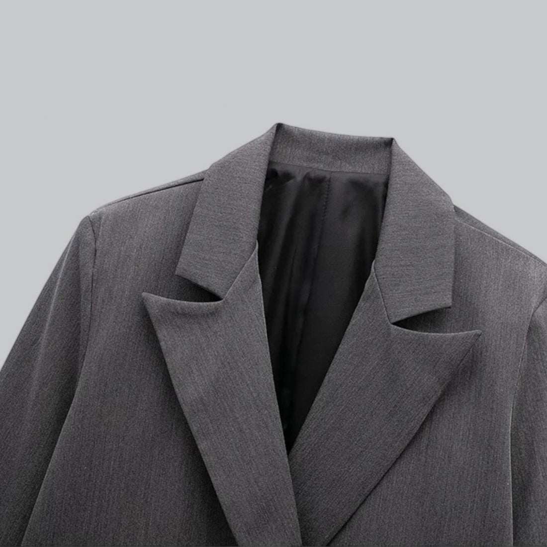 Women's Classy Formal Blazer – Double Breasted Summer Overcoat