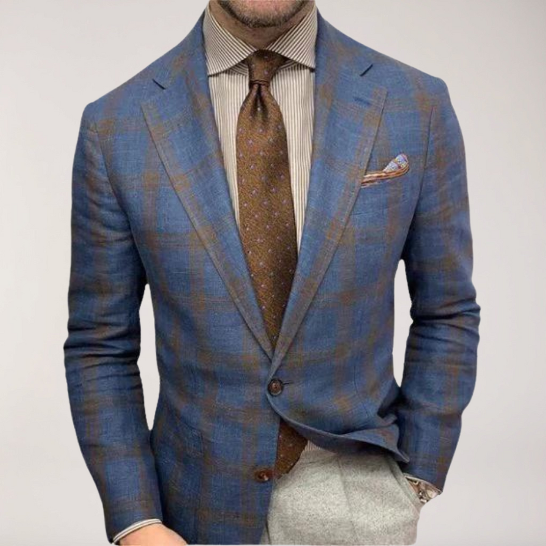 Men's Stylish Tailored Blazer - Formal/Casual - Single Breasted