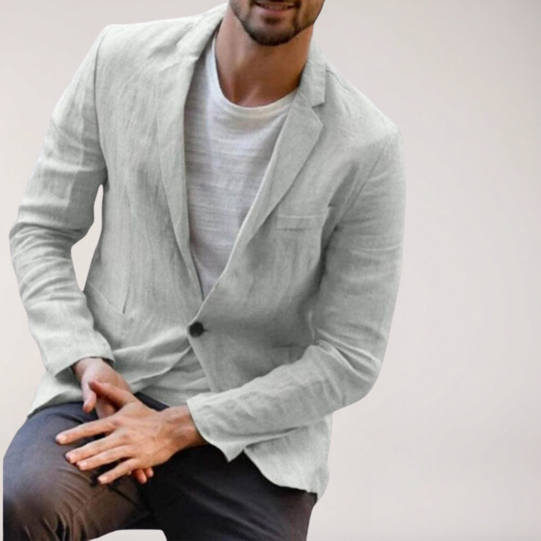 Men's Modern Lightweight Blazer - Spring/Summer Blazer - Single-breasted