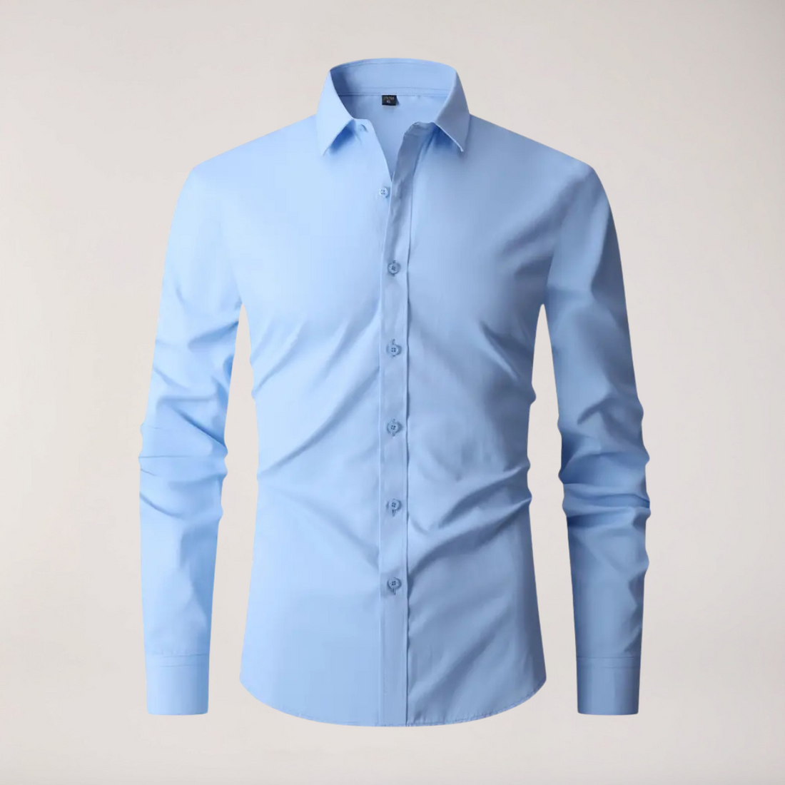 Men’s Semi-Formal Long-Sleeve Shirt – Tailored Fit for Business & Smart Casual Wear