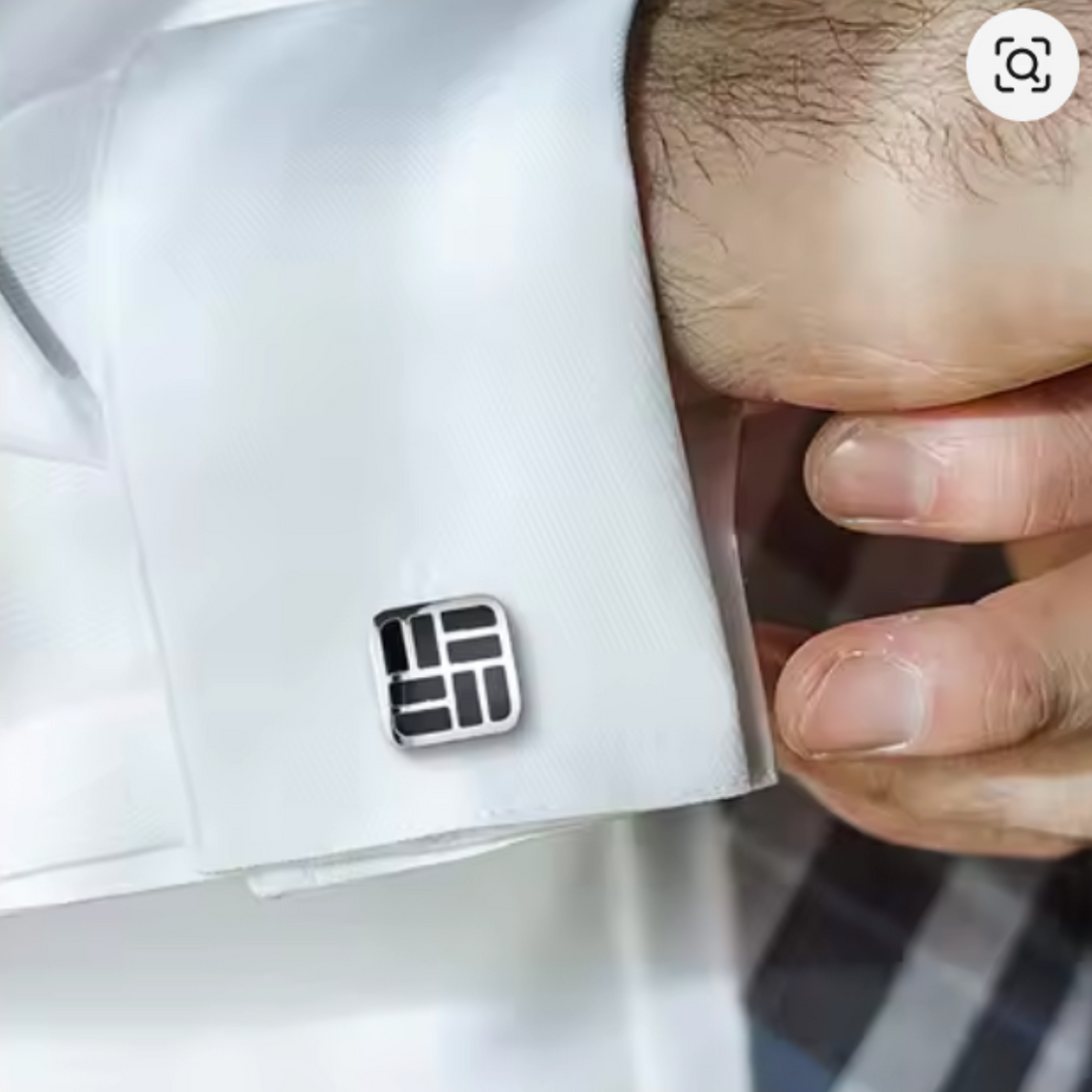 4-Pair Men’s Cufflink Set – Classic Gift Box