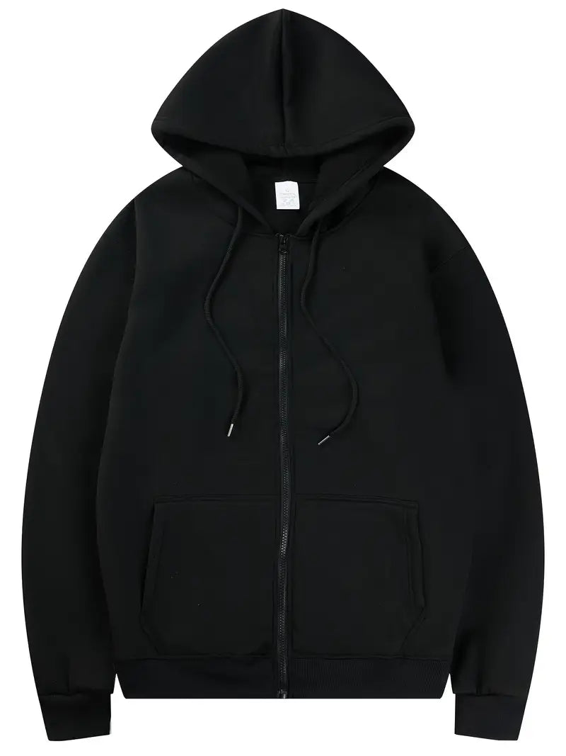 Men's  Oversized Hoodie With Zipper