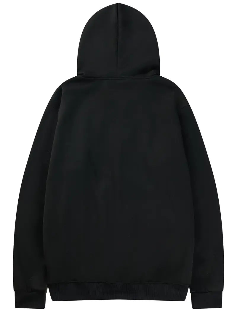 Men's  Oversized Hoodie With Zipper