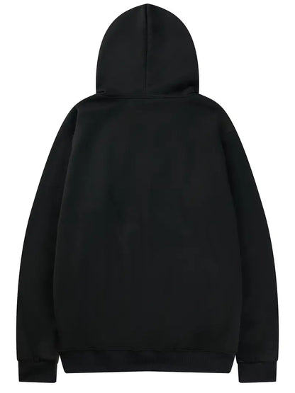 Men's  Oversized Hoodie With Zipper