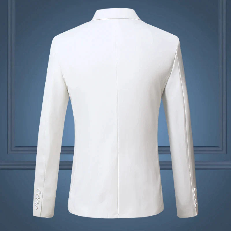 Men’s Blazer Jacket – Classic Formal – Single-Breasted