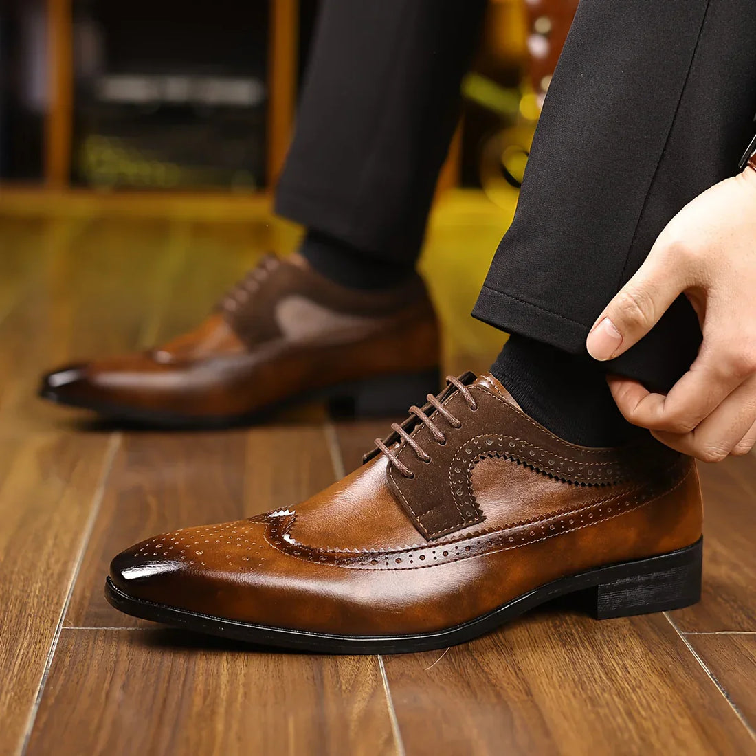 Men’s Classic Dress Shoes – Sleek Formal Design for Everyday Elegance
