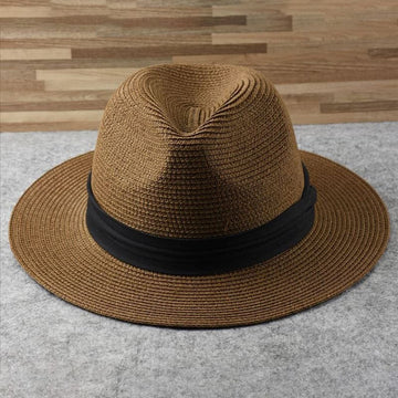 Men’s Classic Summer Panama Hat – Handmade Elegance for Refined Travel Style