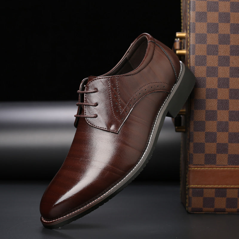 Men’s Formal Derby Shoes – Lightweight Smart Foot Wear