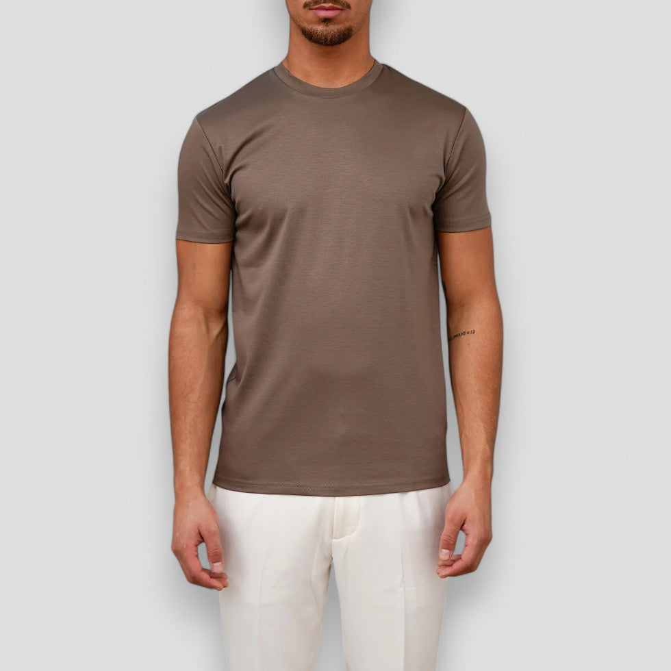 Men’s Shiny Blend T-Shirt – Soft Lightweight Smart Casual Style