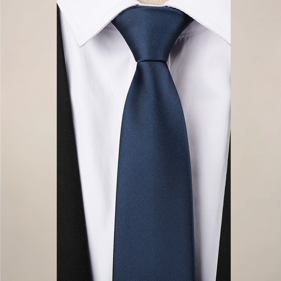 Men’s Solid Colour Tie – Perfect Plain Design