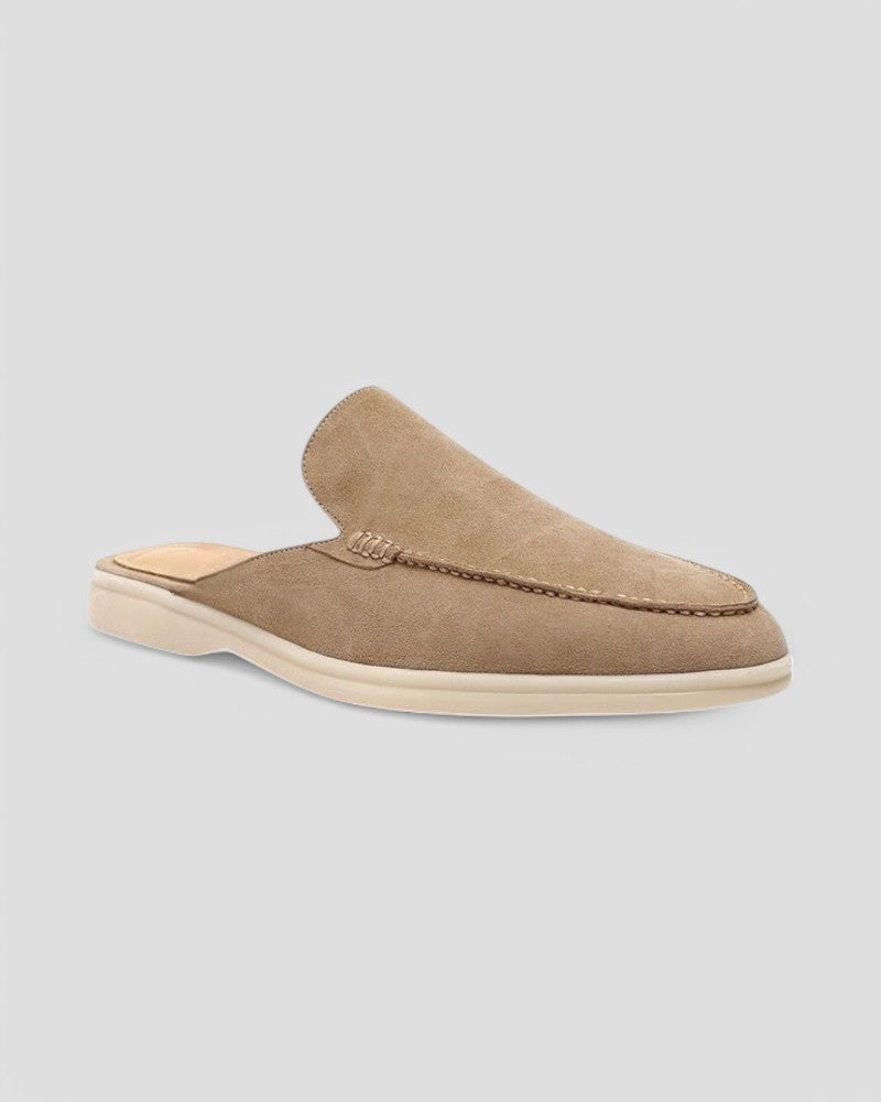 Men’s Suede Slip-On Mules – Casual Comfort Everyday Style