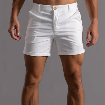 Men’s Tailored Summer Shorts – Regular Fit – Elegant City Style