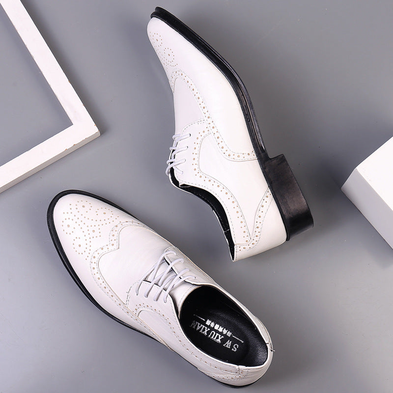 Men’s Wingtip Brogue Oxford Dress Shoes – Timeless Formal Elegance