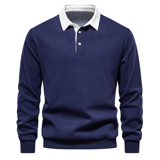 Men's Long-sleeve Polo Shirt