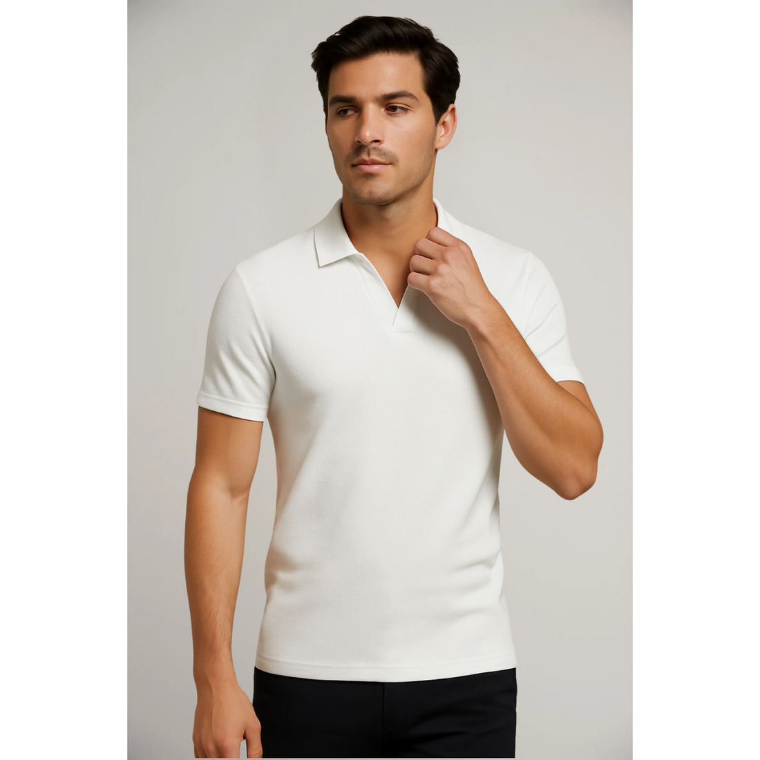 Men’s Polo Shirt – Classic Short Sleeve Smart Casual Fit