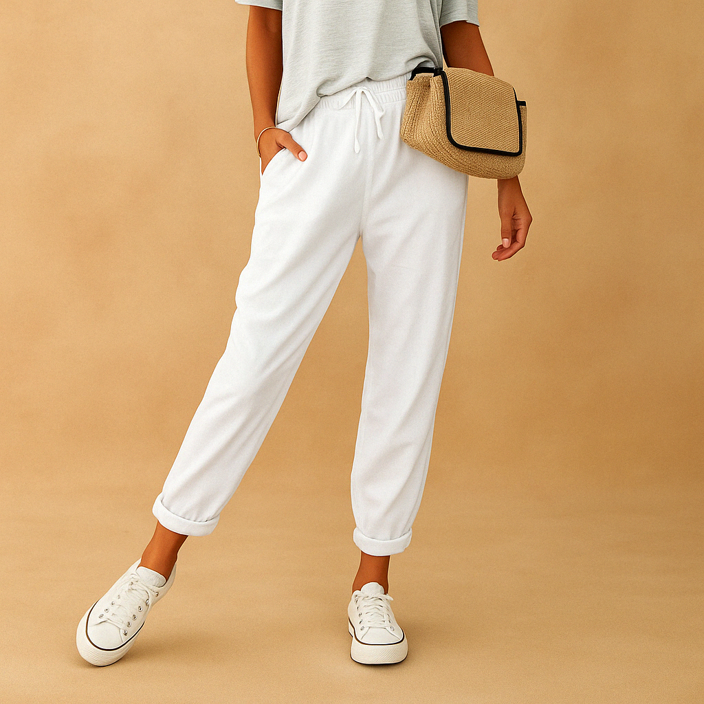 Women’s Loose Fit Trousers – Breathable Everyday Comfort